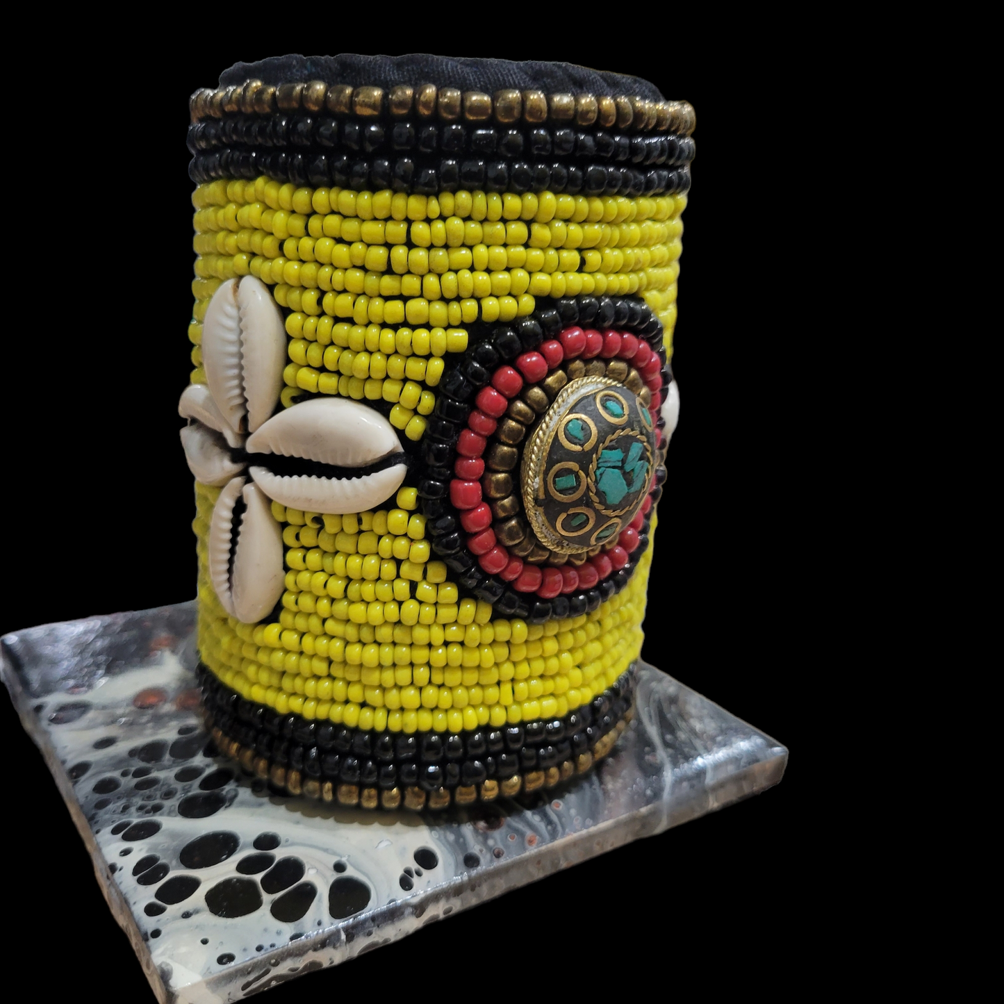 Opulent Beaded Cuff Jewelry