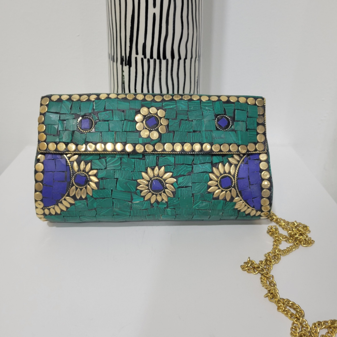 Luxury Mosaic clutch
