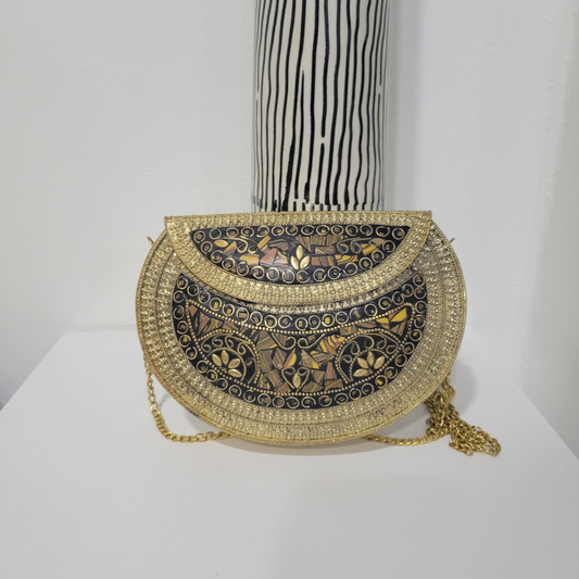 Chic Mosaic Evening Bag: Dazzle and Delight