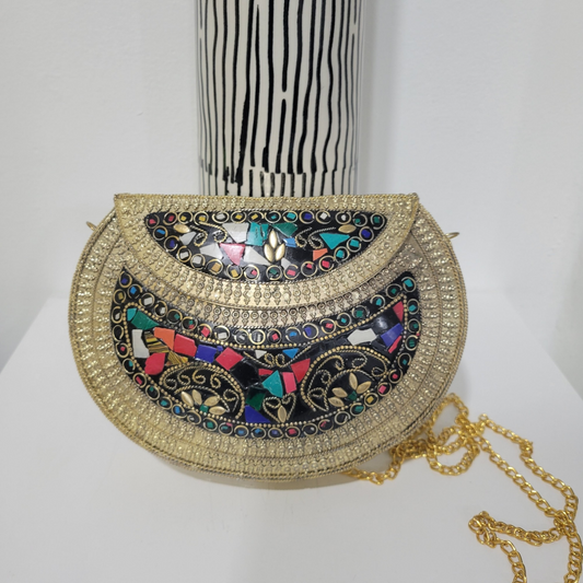 Extravaganza Handbag: Mosaic Beauty Unveiled