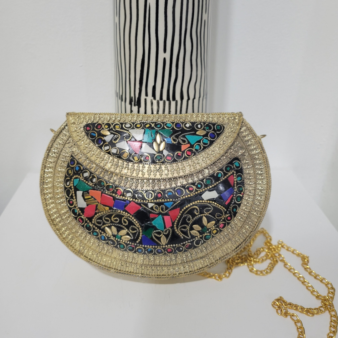 Extravaganza Handbag: Mosaic Beauty Unveiled