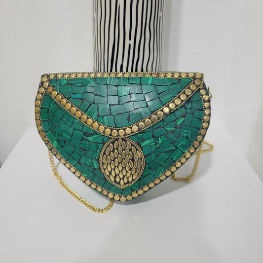 Mosaic Masterpiece Clutch: Artistry Unveiled