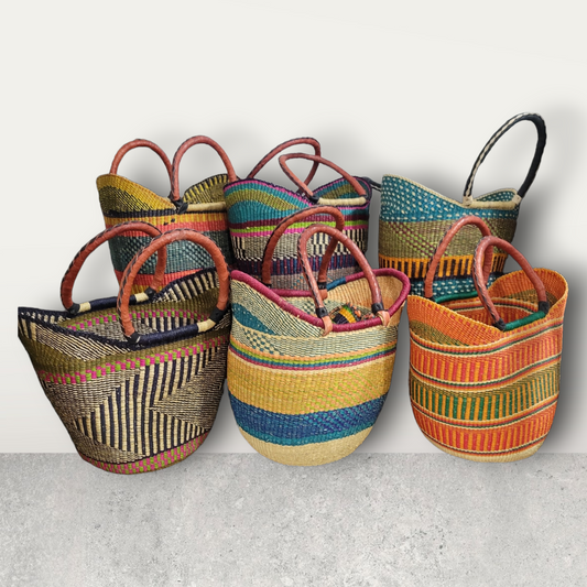 Fashion with Function: Large Woven Bags