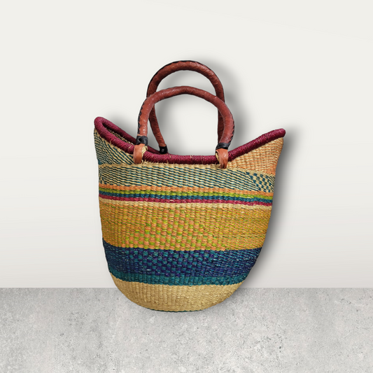 Fashionably Functional Woven Handbag