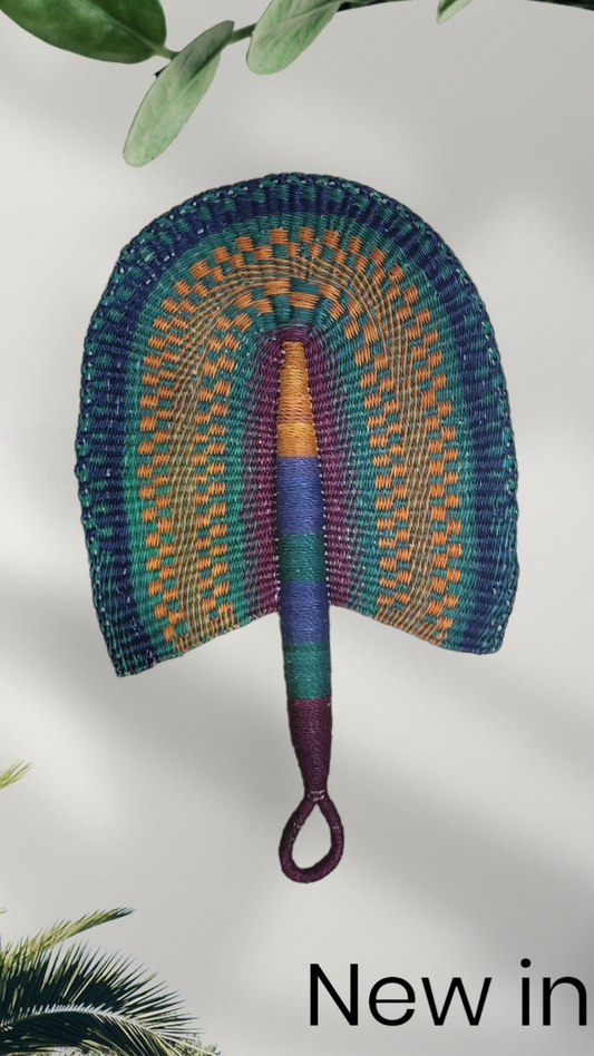 Ethnic Woven Fan: Cultural Heritage