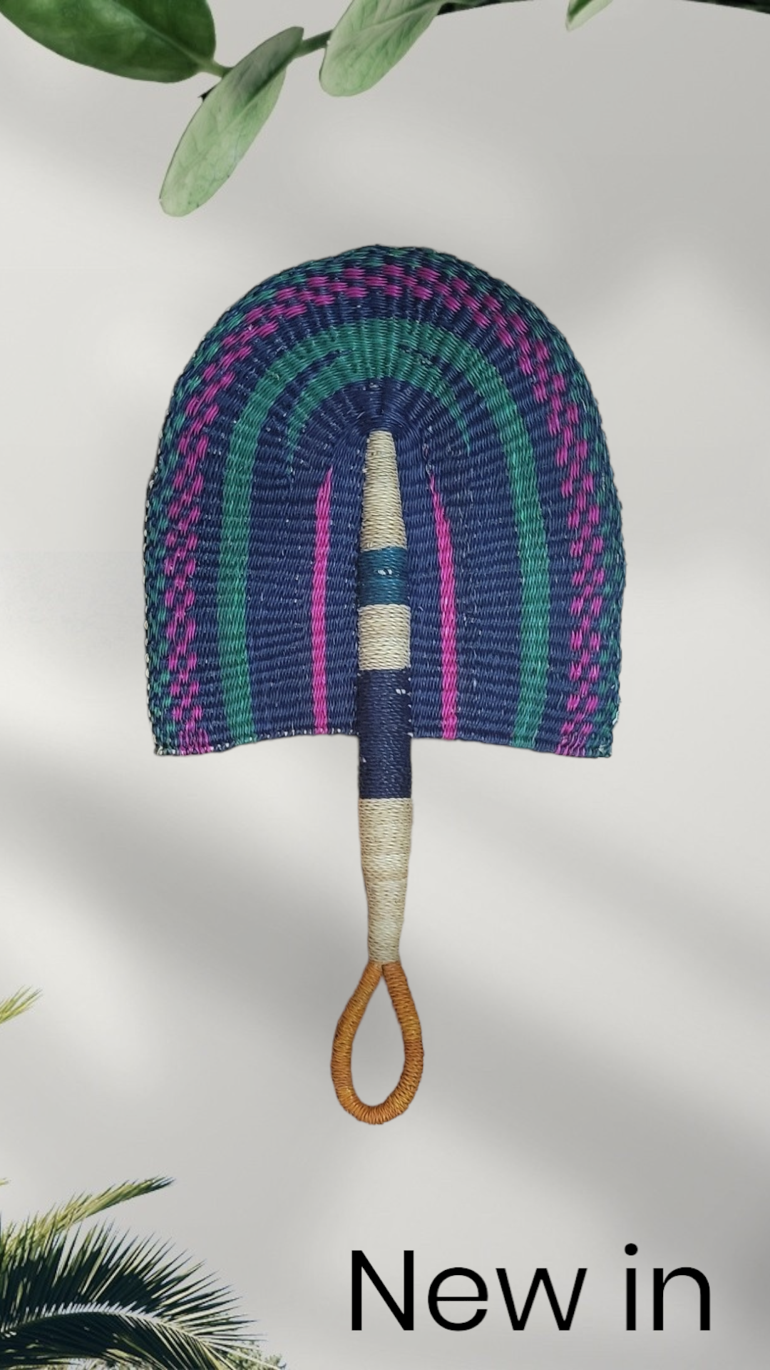 Eco-Friendly Wicker Fan